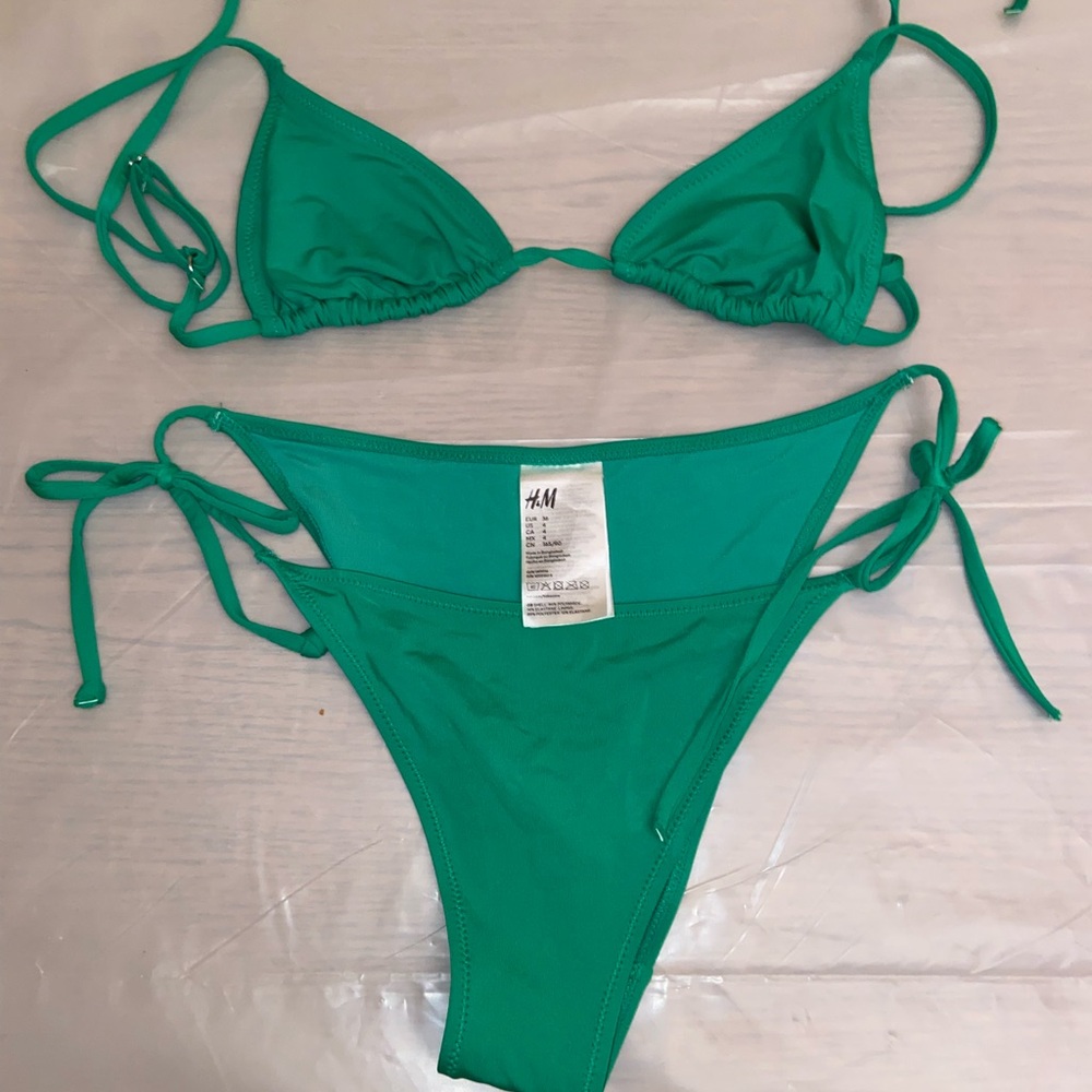 H&M Emerald Green Bikini Set